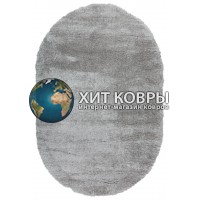 Турецкий ковер Паффи шагги 003 Серый овал